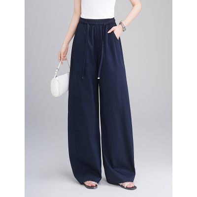 20266年夏季新款宽松显瘦阔腿裤女高腰百搭垂感休闲拖地裤