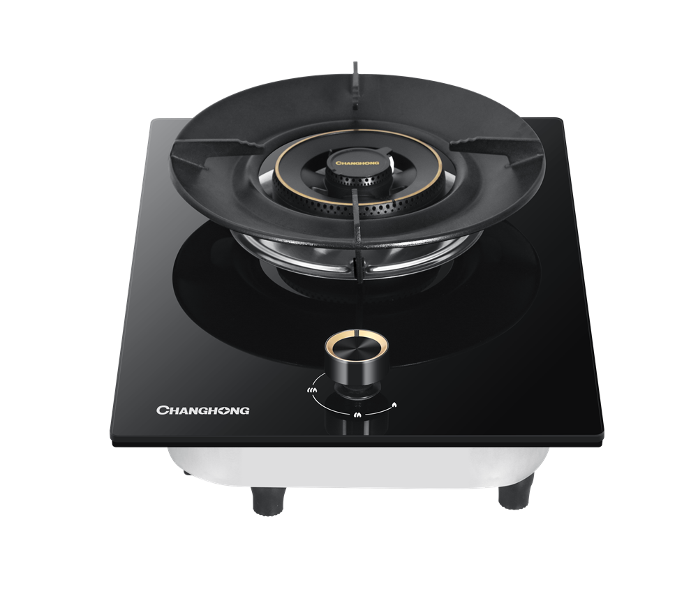 (不含安装)长虹 5.0kW猛火 66%热效率 铜火盖 新国标一级能效 液化气20Y 台嵌两用单眼灶JZY-D255