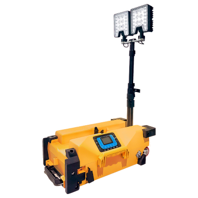 明特佳 MTJ-6119 2*55W、IP65、多功能移动照明系统