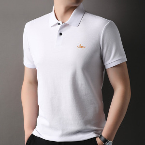 恒源祥丝光棉polo衫短袖男t恤2025夏季新款翻领体恤男装纯棉t恤男
