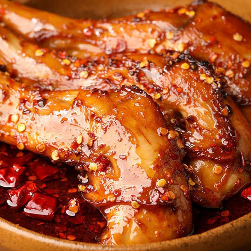 麻辣兔腿手撕兔肉兔头网红零食小吃熟食四川自贡特产