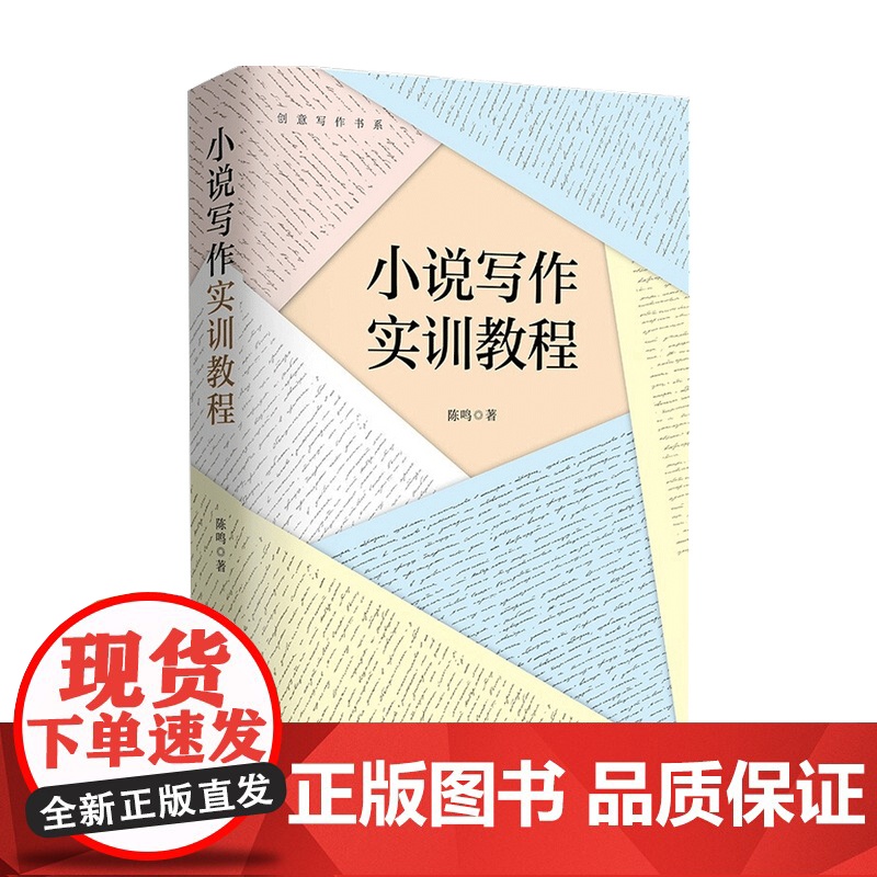 小说写作实训教程 创意写作书系 陈鸣 著 文学理论