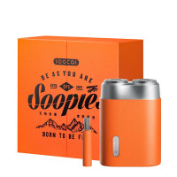 苏宁宜品素士便携电动剃须刀SP1全身水洗60分钟超长续航橙色