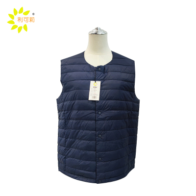 利可莉 羽绒马甲 男款S-3XL 件