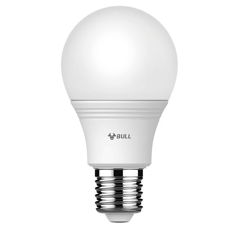 公牛(BULL)白色球泡灯6500K/E27/9W MQ-A10911(单位:个)