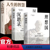 [正版]理想国+沉思录+人生的智慧全3册 外国哲学 西方哲学思想圣经 思想源头柏拉图乌托邦设想的矛盾之处 感受智慧的碰