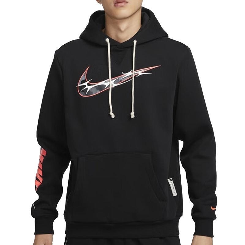 NIKE耐克连帽卫衣运动休闲舒适针织男装套头衫HQ4746-010 D