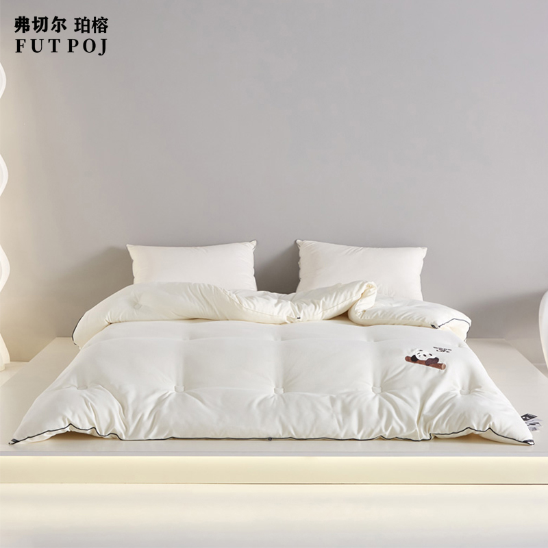 弗切尔珀榕 云柔棉熊猫印花春秋被