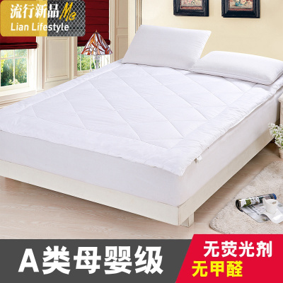 棉花床褥天然棉絮床垫褥学生单人加厚双人定制棉褥子垫被定做 三维工匠