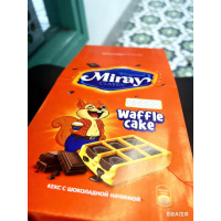 老亚牌Miray巧克力华夫饼盒装