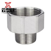 云型巨 不锈钢变径内外丝直接 不锈钢管件 304 单位:个