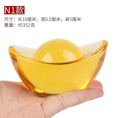 美帮汇元宝摆件金元宝琉璃元宝家居寓意装饰品