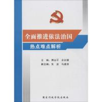 正版新书]全面推进依法治国热点难点解析傅治平9787515013046