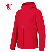 乔丹 夹克风衣 梭织风衣 男上衣 KFD43221307 男款 件(番茄红 2XL)