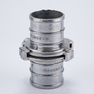 汐岩1/2/3/4/5/6/8寸快速活铝合金通用2爪加厚铝接头扣配件水带 2寸2爪接头(50mm)