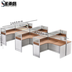 圣承启 屏风办公桌 六位张