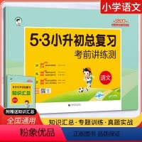 小升初总复习《语文》 小学升初中 [正版]2024新版53小升初总复习考前讲练测语文数学英语专项训练测试卷名校冲刺五三小