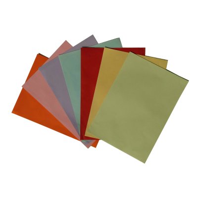 绿叶70克蓝色A4优等品彩色复印纸10包/箱500张/包（单价元/箱）厂家直销