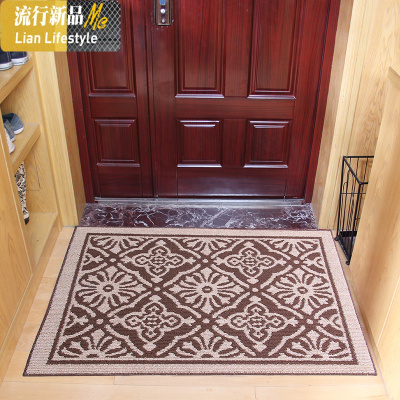 地垫垫进入户口地毯卧室厅卫生间吸水家用厨房防滑脚垫子 三维工匠