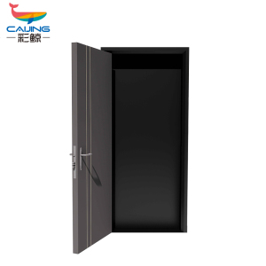 CJ-FDM12980防盗门安全门钢质家用门进户门大门别墅入户门 灰色