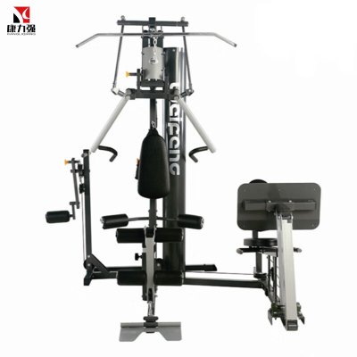 康力强KLQ-166多功能三站位单人站室内健身房综合组合力量训练器械