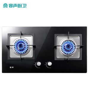 容声燃气灶天然气液化气嵌入式灶具大火力玻璃面板全进风 【经典版】4.5kW大火力+玻璃面板 液化气