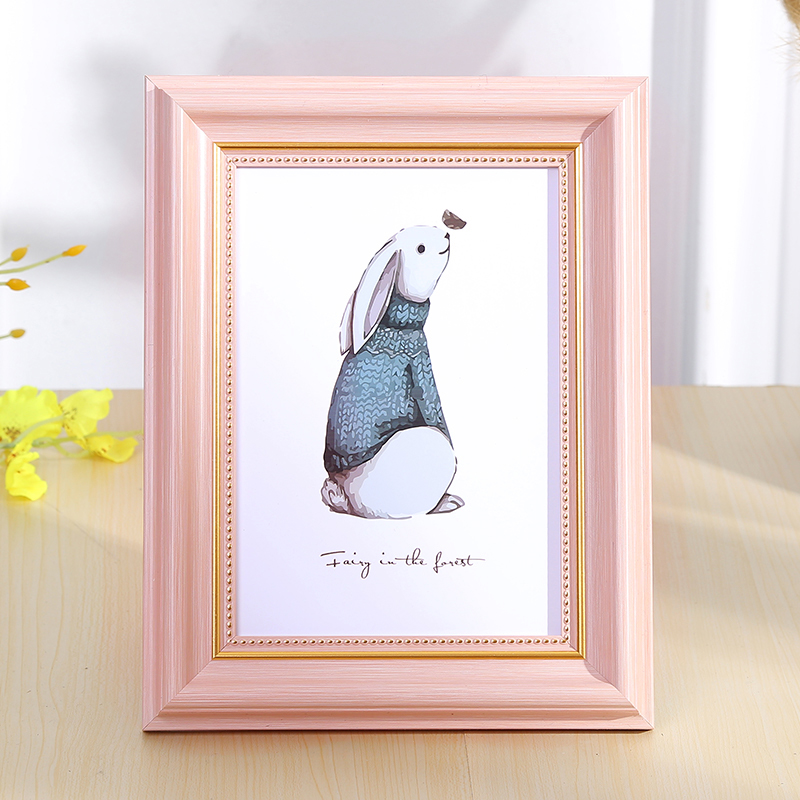 欧式相框摆台闪电客7寸5 6 8 10 12 16 a4像框创意挂墙定制画框加洗