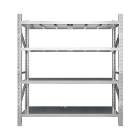 洛诗莲 (RoyceLand) 不锈钢货架201材质四层仓储货架 200*60*200cm/300kg主架