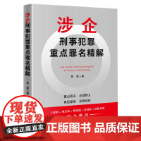 涉企刑事犯罪重点罪名精解 邢辉 著 知识产权出版社 9787513095792