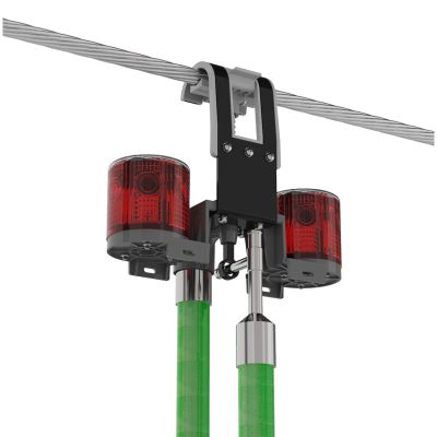 萨威帝尔SWJS011 0.6W DC3V IP67 75次/min LED太阳能警示灯(计价单位:盏)红色