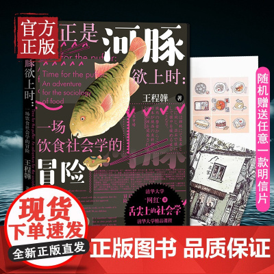 正是河豚欲上时:一场饮食社会学的冒险 王程韡著 人民文学出版社 我们当然可以有多重方式了解世界 正版