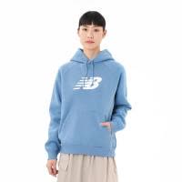 New Balance女款运动连帽卫衣宽松版型环保面料抓绒内里男款潮流外套