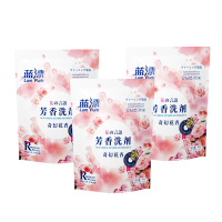 蓝漂 香氛去渍洗衣液袋装 低泡易漂持久留香实惠装 300g*3袋