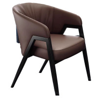 广视杰 靠背椅 皮革 个