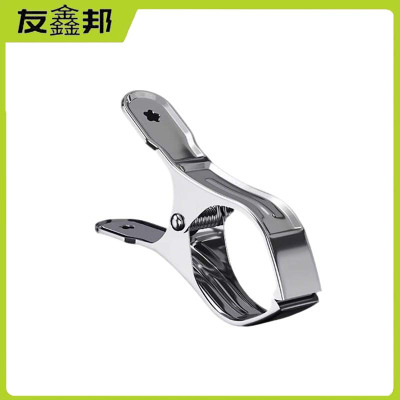 友鑫邦 不锈钢夹子 12cm 个