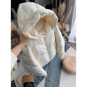 年新款冬季时尚简约短款棉服女时尚洋气宽松加厚保暖外套潮