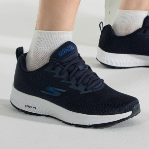Skechers斯凯奇男鞋新款减震透气休闲鞋网面健步鞋跑步鞋220375-NVY ZP