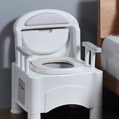 老人坐便椅闪电客家用成人孕妇马桶室内防臭老年人坐便器便携式简易