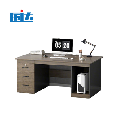 围达 电脑桌 三抽开放柜 张