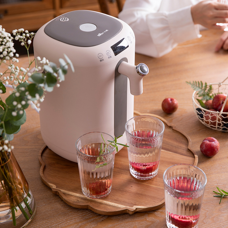 小熊(bear)恒温水壶 电热水瓶 热水壶烧水壶电水壶3l容量 防烫除氯304