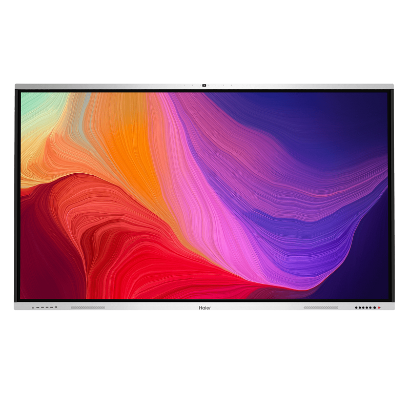 海尔 H86E61 平板电视 86英寸 4K超清移动会议室无线投屏显示屏商用会议触控一体机 红外触控 1600万摄像头