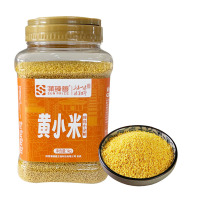蒲臻善黄小米色泽金黄米粒醇香香滑软糯温润柔滑罐装1kg