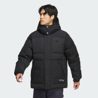 阿迪达斯 (adidas)男装 新款复古保暖工装运动600蓬连帽鸭绒羽绒服JD3753 ZP