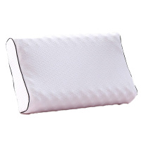 天琴乳胶枕60*40*13触感柔软舒适亲肤抗菌抑菌狼牙按摩TQ-J59