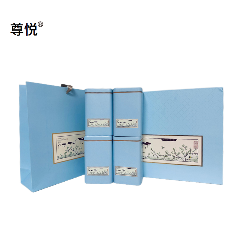 尊悦 特级绿茶 500克(125克×4罐)