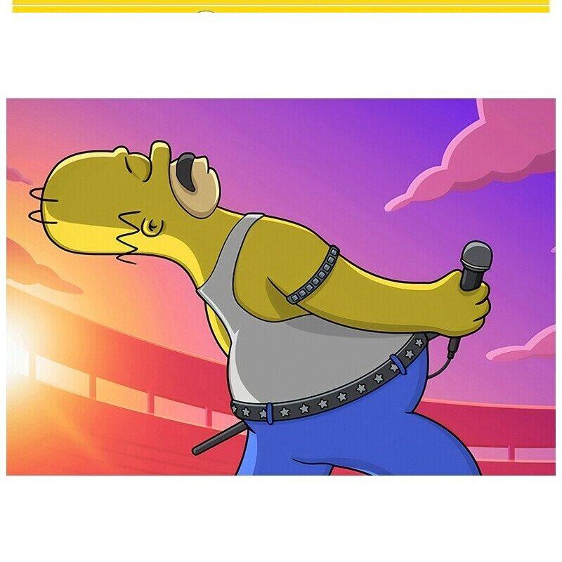 辛普森一家木质拼图1000片动漫周边1500成人高难度儿童玩具 1500片