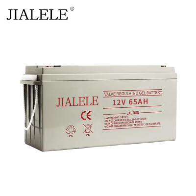 JIALELE 铅晶蓄电池 12V 65AH 块