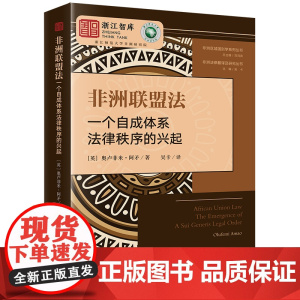 正版 非洲联盟法 一个自成体系法律秩序的兴起 (英)奥卢菲米·阿矛著 吴卡译 法律出版社