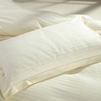 是尚床单米黄色可定制 可绣logo 180*240CM 一条