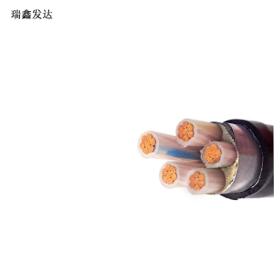 铜芯铠装电力电缆 YJV22 5*25 米